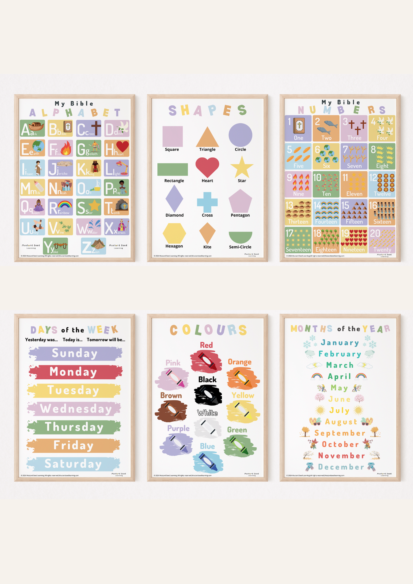 Educational Poster Bundle