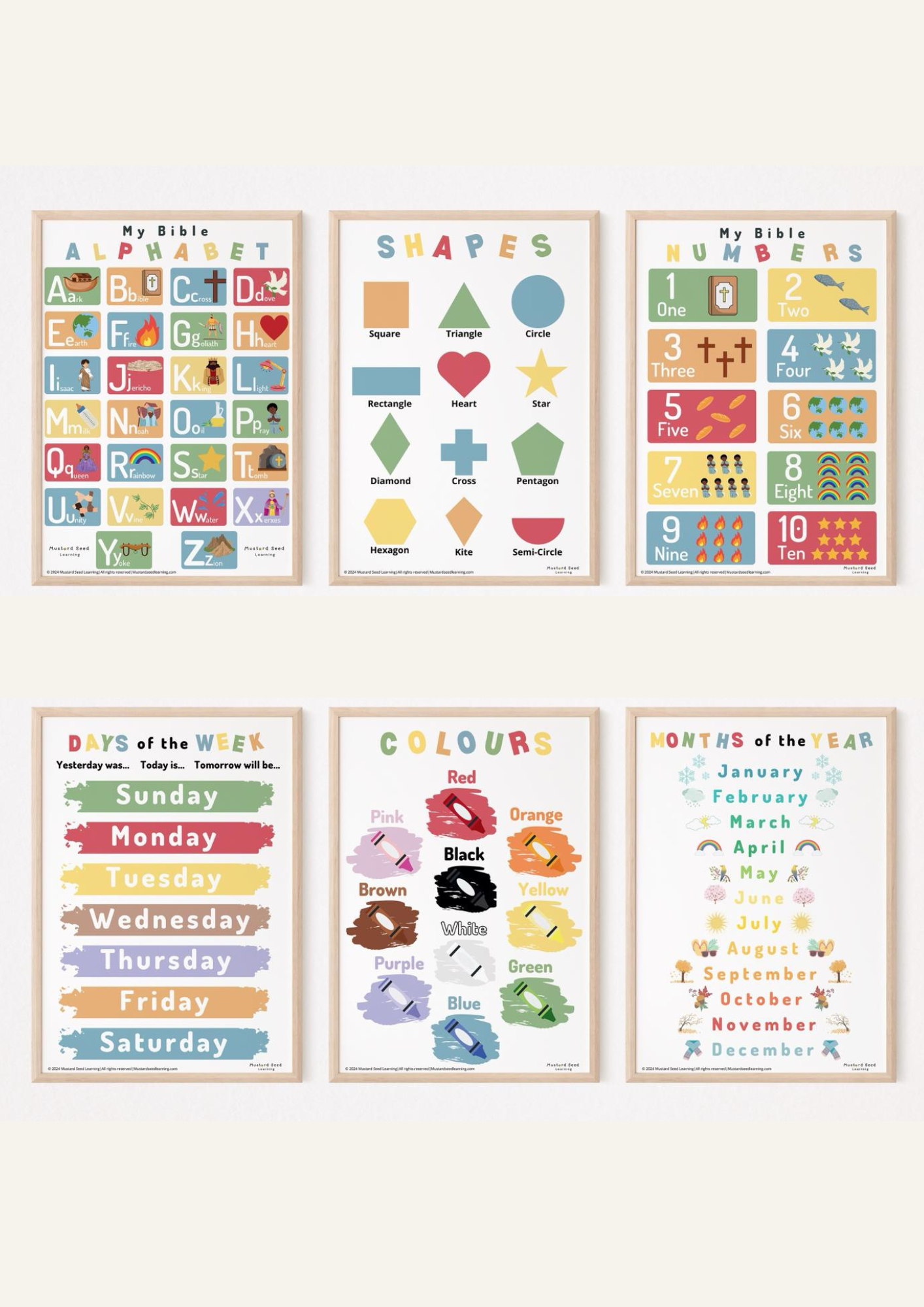 Educational Poster Bundle