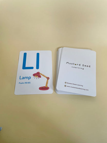 Bible Alphabet Flashcards