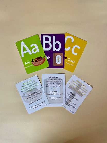 Bible Alphabet Flashcards